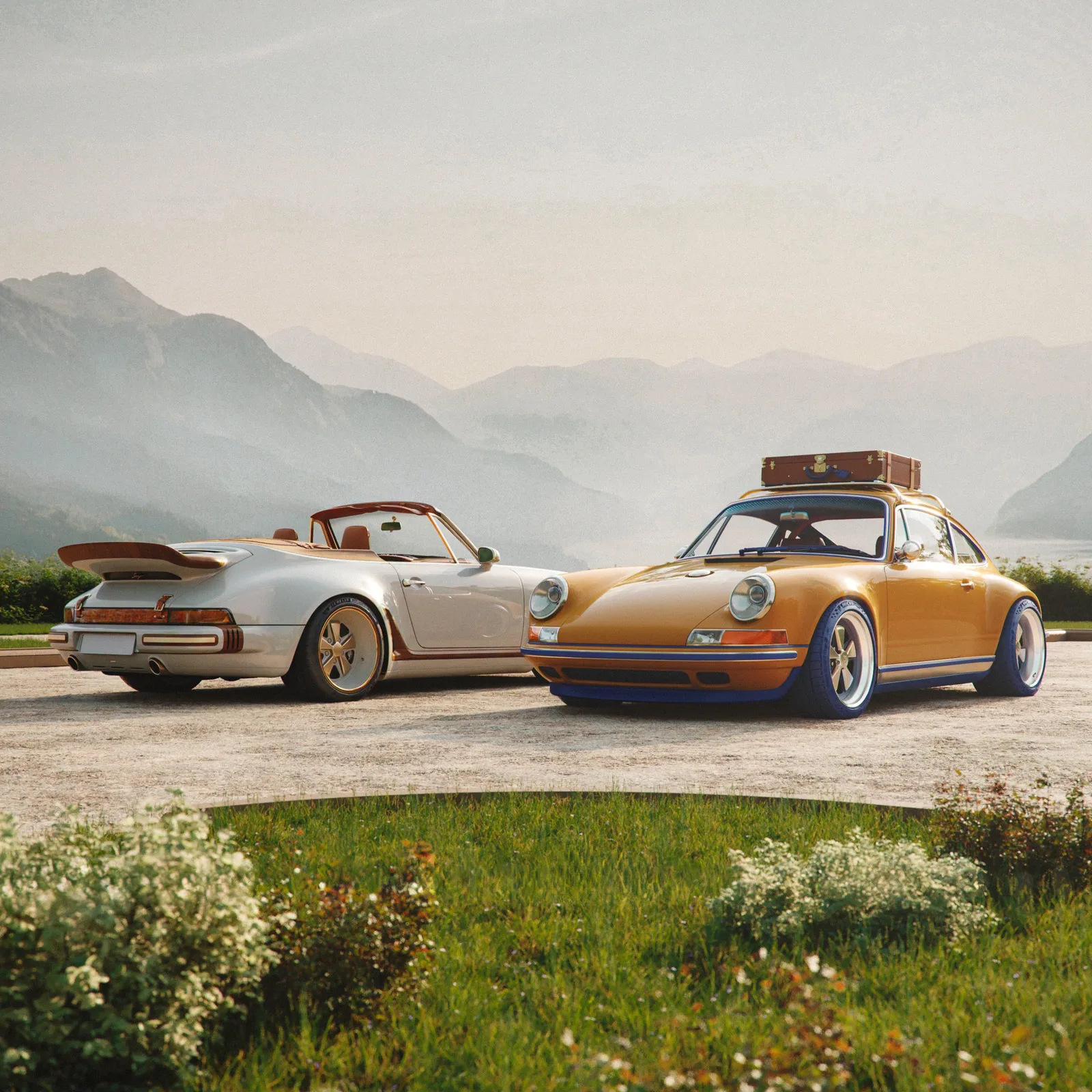How Louis Vuitton and Singer Turned the Porsche 911 Into High Fashion