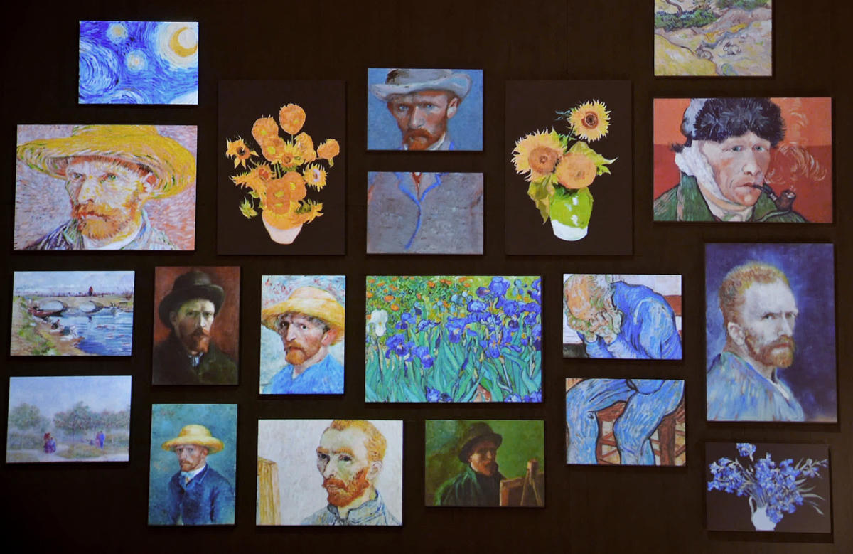 Van Gogh xuyên không: Khi ánh sáng số hóa đánh thức kiệt tác cổ điển