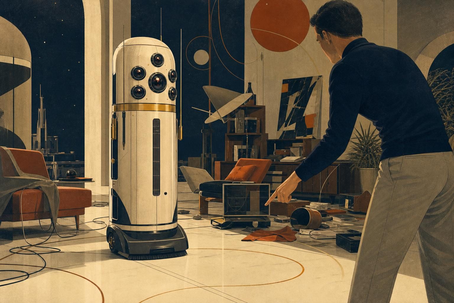 Robot Vacuums Learn to Listen and Point
