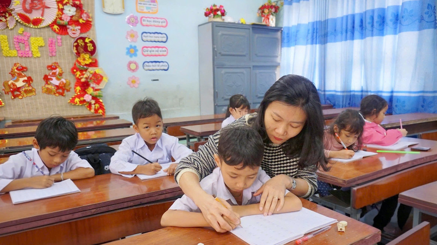 Chuẩn bị tiếng Việt cho trẻ dân tộc thiểu số trước lớp 1