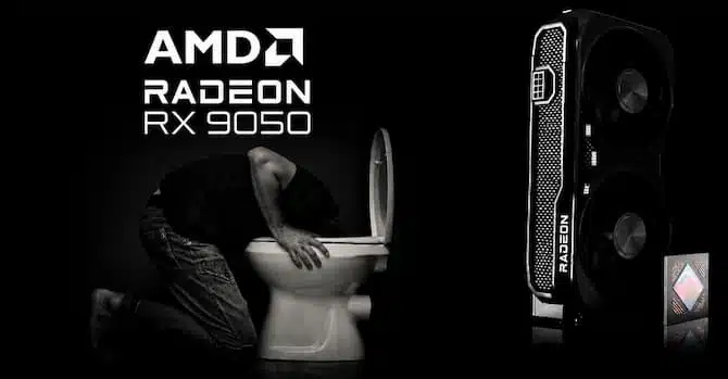 AMD RX 9050 thất bại hiệu năng và cú tự bắn vào chân của phân khúc giá rẻ