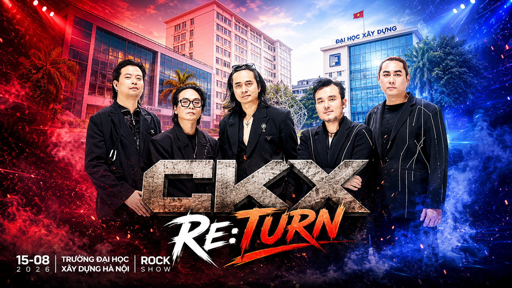 CKX Re:TURN: Ngọn lửa rock Xây dựng và cuộc trở về