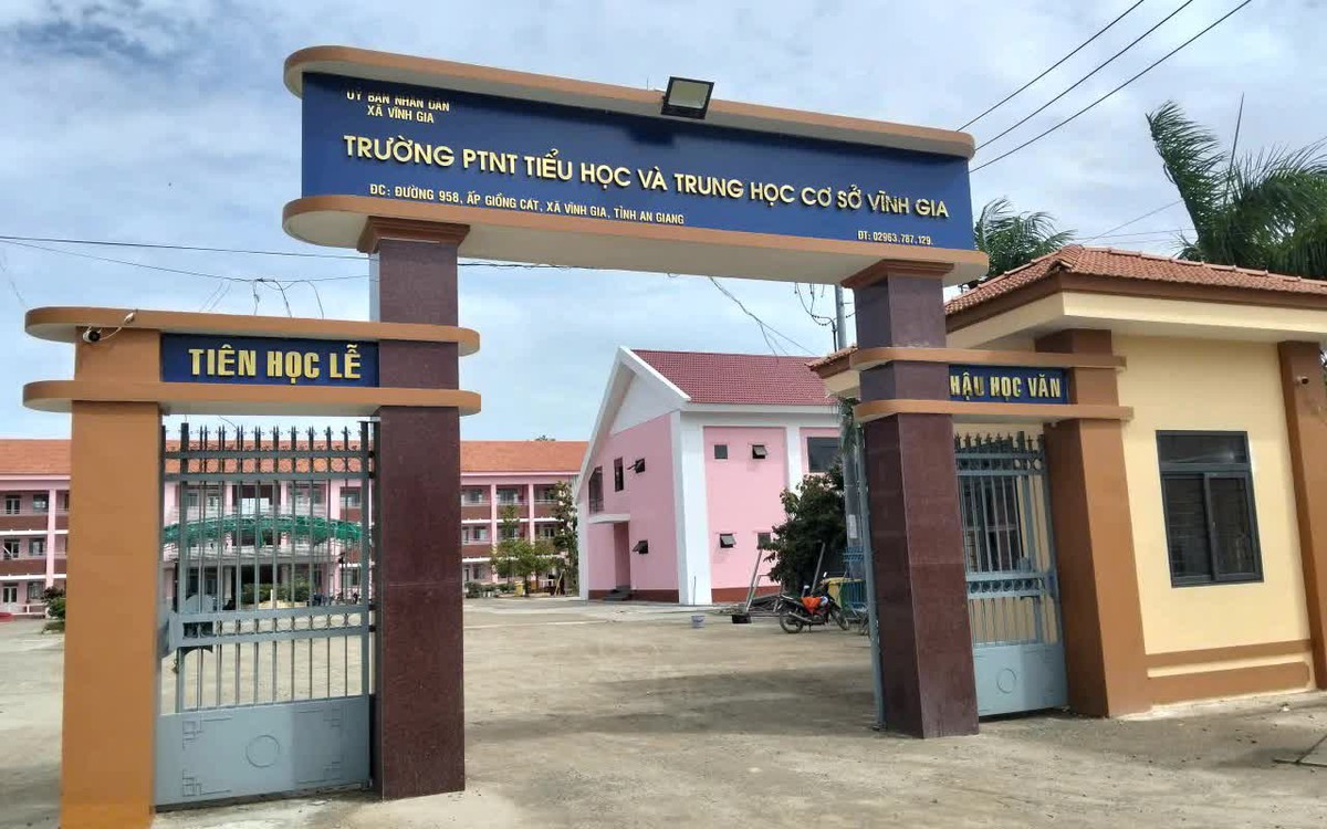 Ba trường nội trú biên giới An Giang: bước ngoặt cơ sở hạ tầng giáo dục vùng sâu