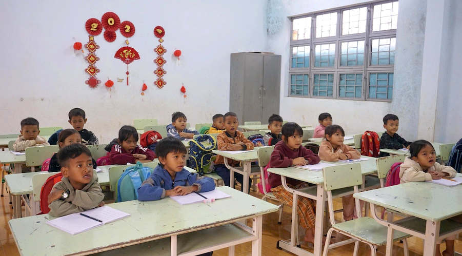 Chuẩn bị tiếng Việt cho trẻ dân tộc thiểu số trước lớp 1