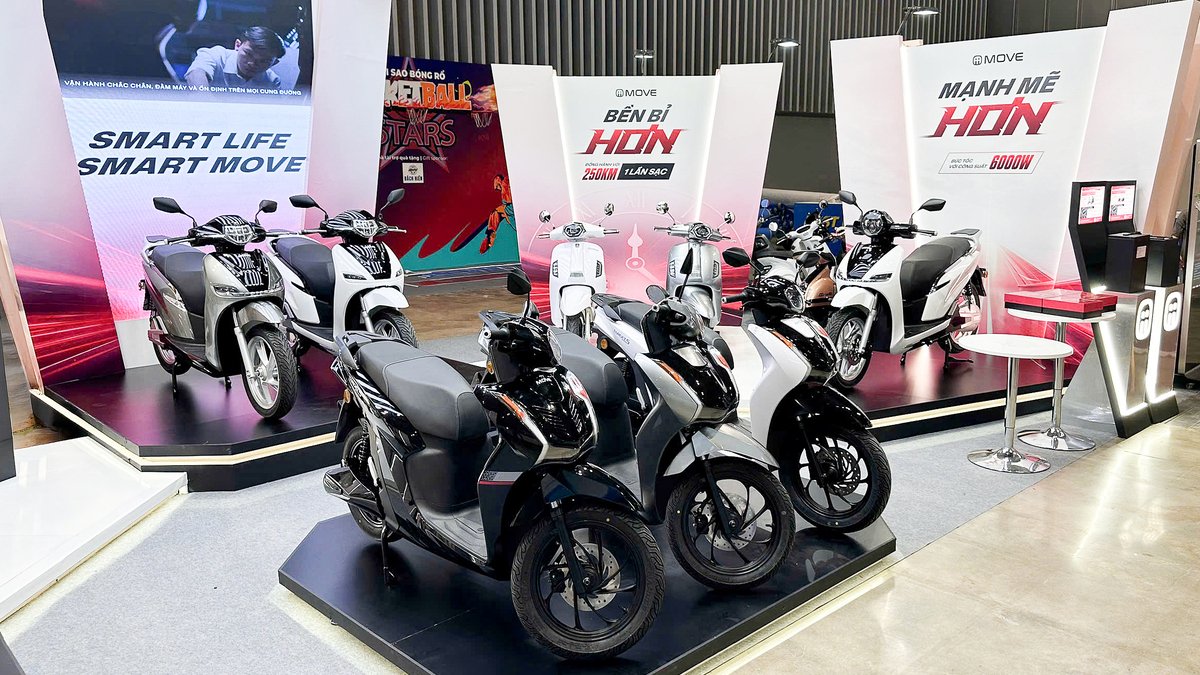 Smart MOVE Collection: bước đi táo bạo của xe máy điện MOVE