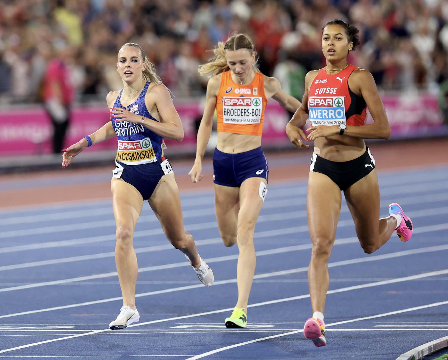 Audrey Werro Turns Turmoil into Gold in Women’s 800m Final