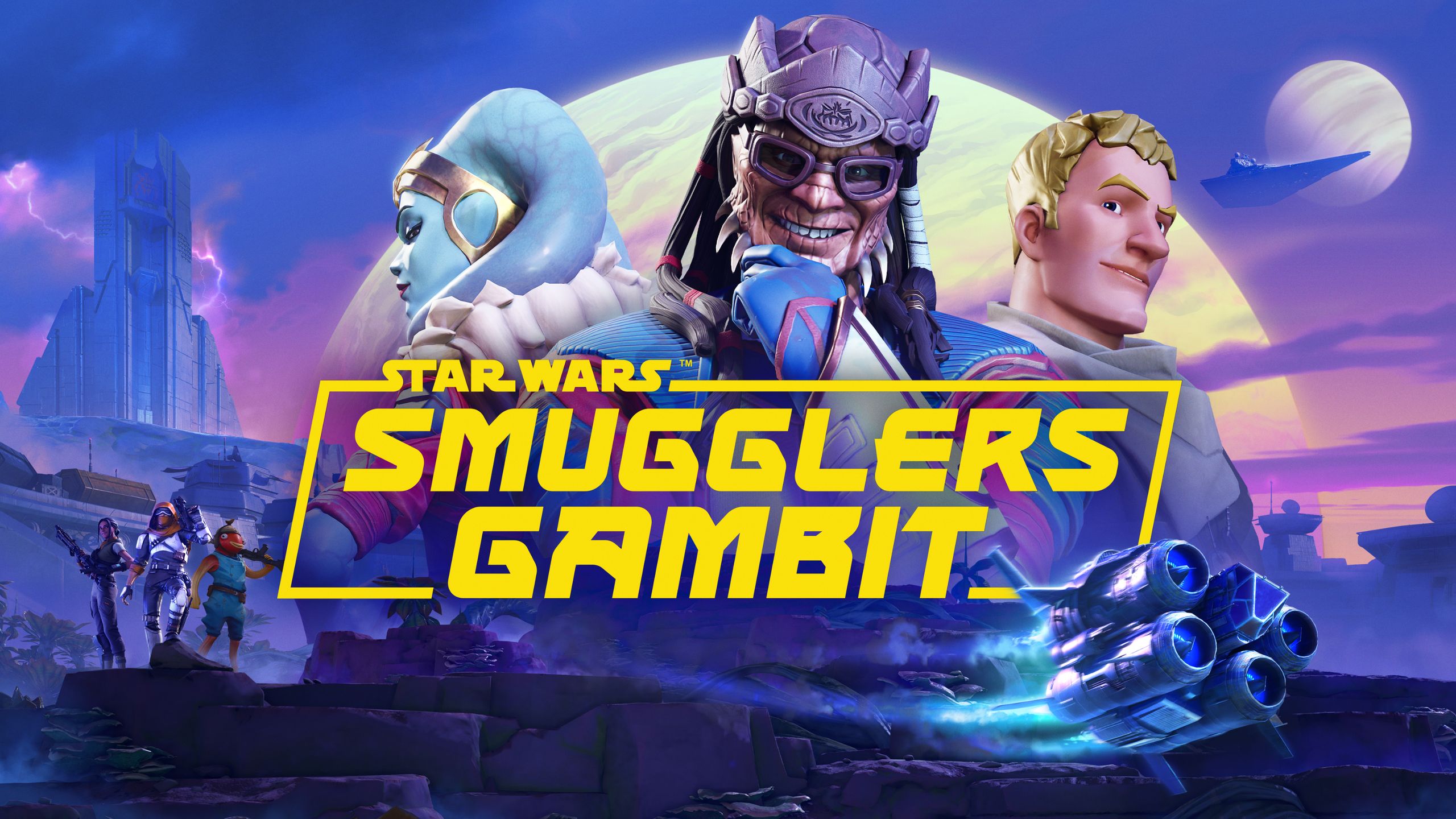 Fortnite x Star Wars: Khi Millennium Falcon bay từ công viên vào game