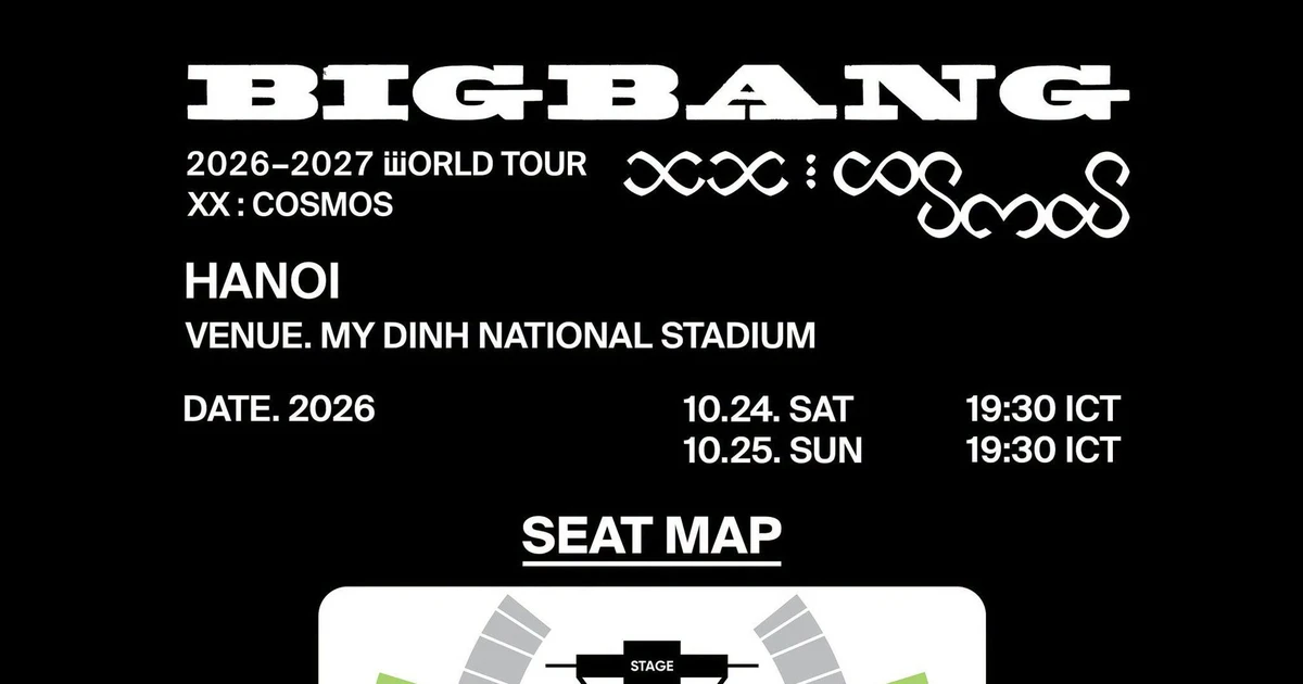 BIGBANG 'XX: COSMOS' cháy vé tại Hà Nội và câu chuyện huyền thoại K-pop hồi sinh