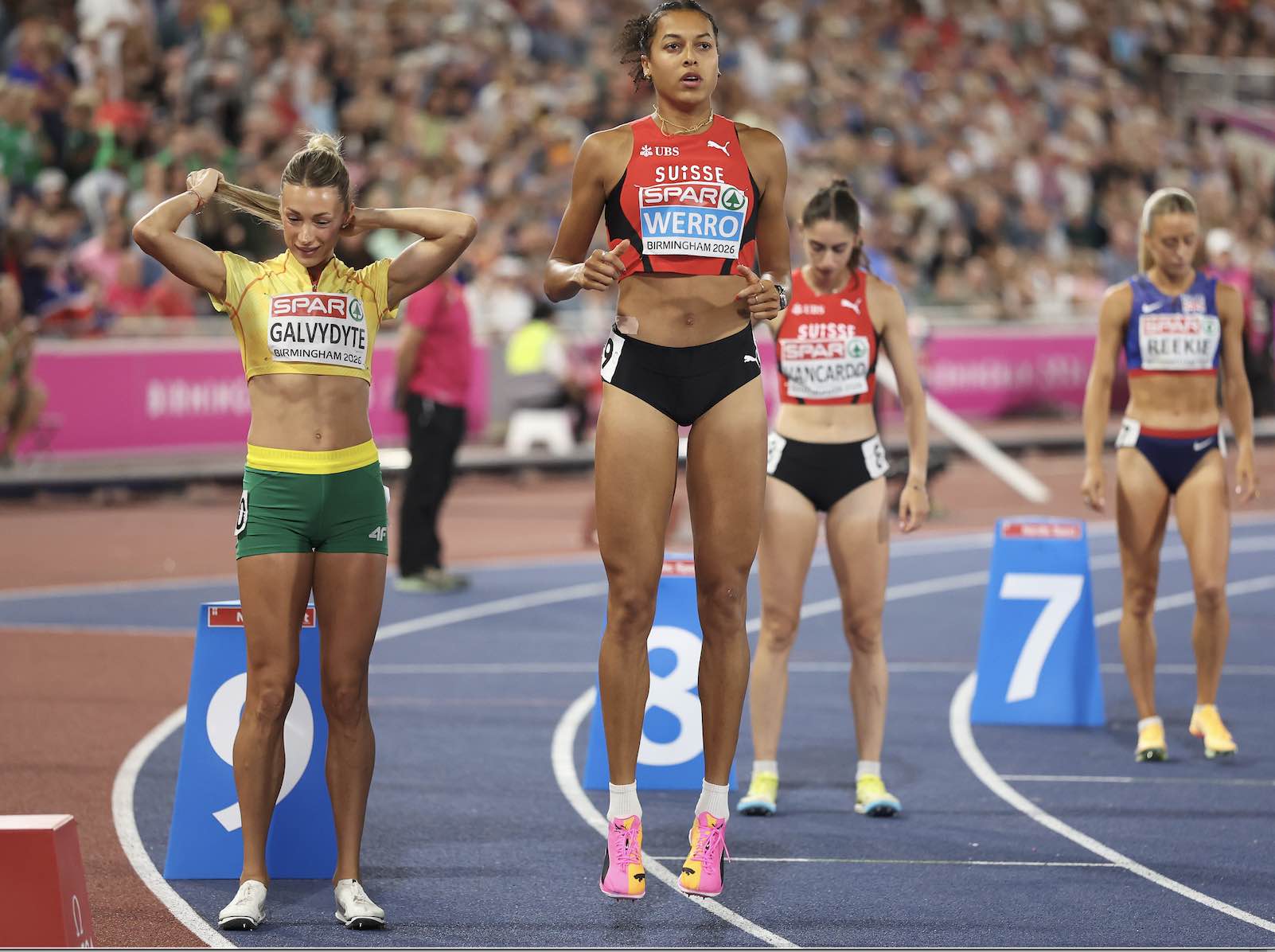 Audrey Werro Turns Turmoil into Gold in Women’s 800m Final