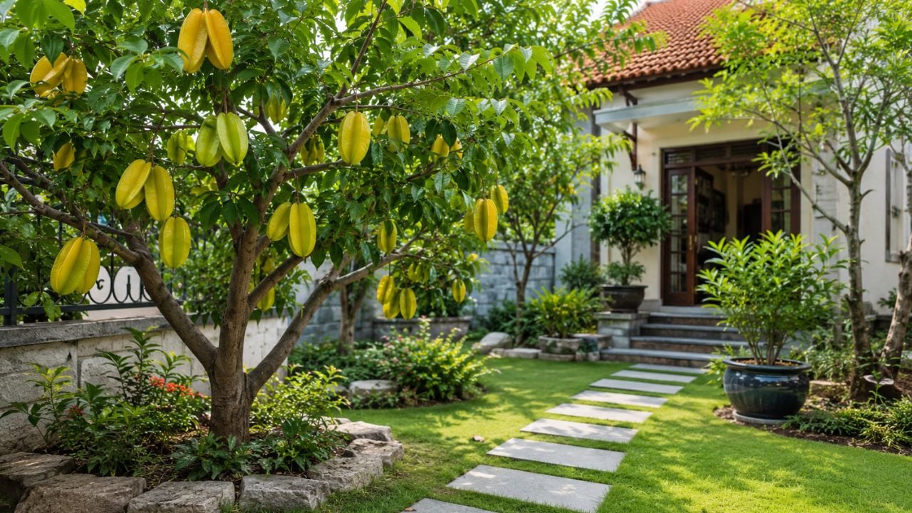 Trồng cây ăn quả trong nhà theo phong thủy: chanh, khế, sung đặt ở đâu cho hợp