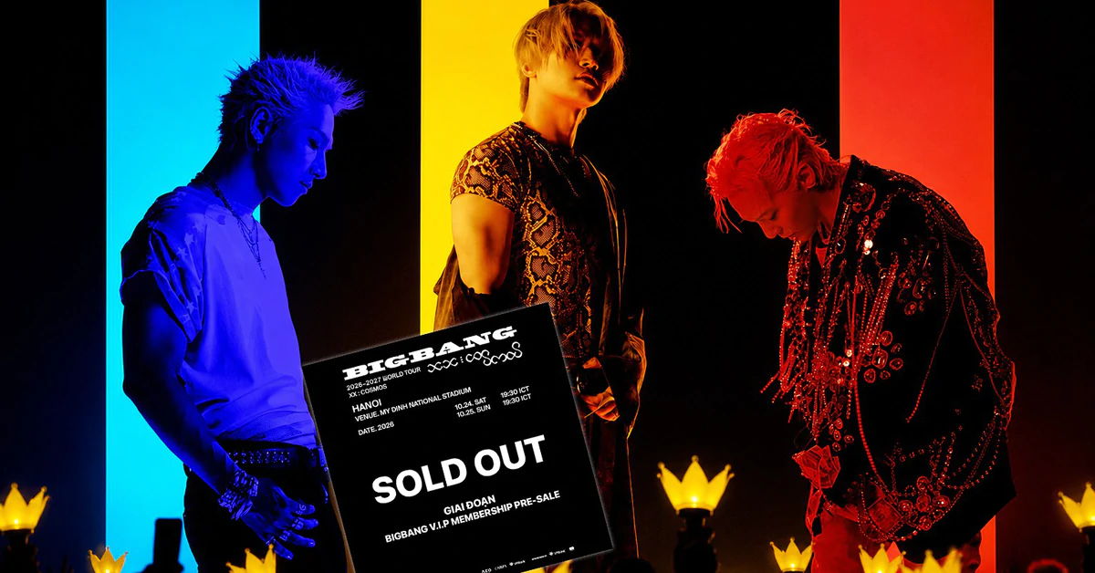 BIGBANG Hà Nội: Khi hệ thống vé Việt chịu thử lửa sold-out trong 2 giờ