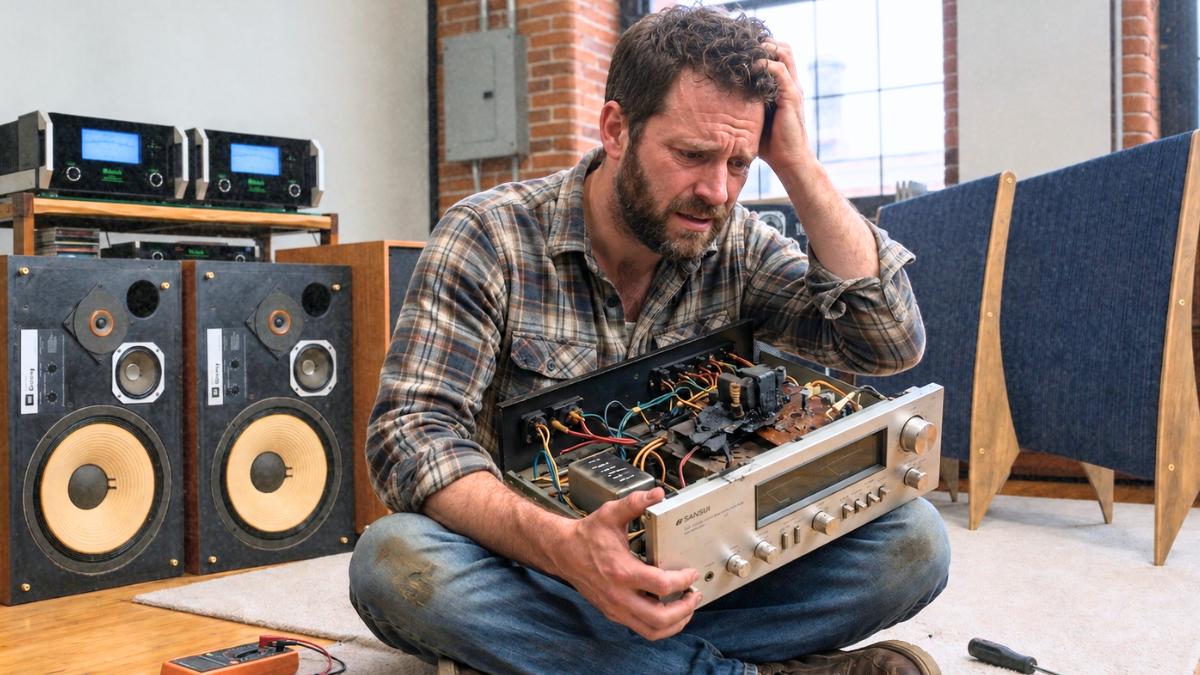 Vintage Audio Repair Crisis Is Undermining Audiophile Culture