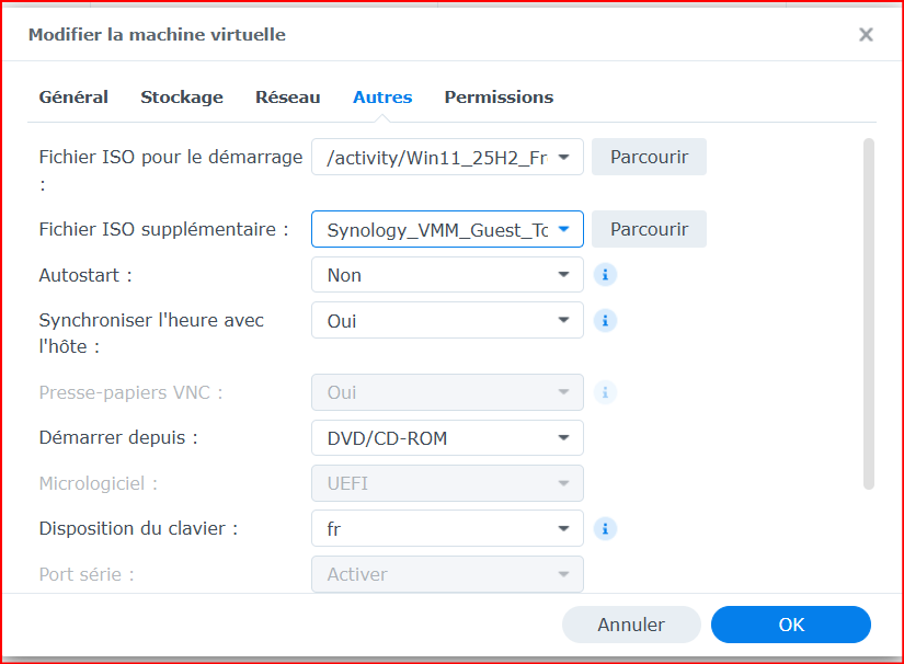 Chạy Windows 11 trên Synology NAS với Virtual Machine Manager