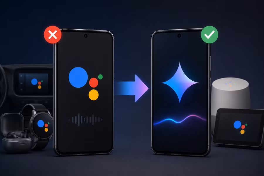 Google Assistant sắp biến mất trên Android: chuẩn bị gì để chuyển sang Gemini