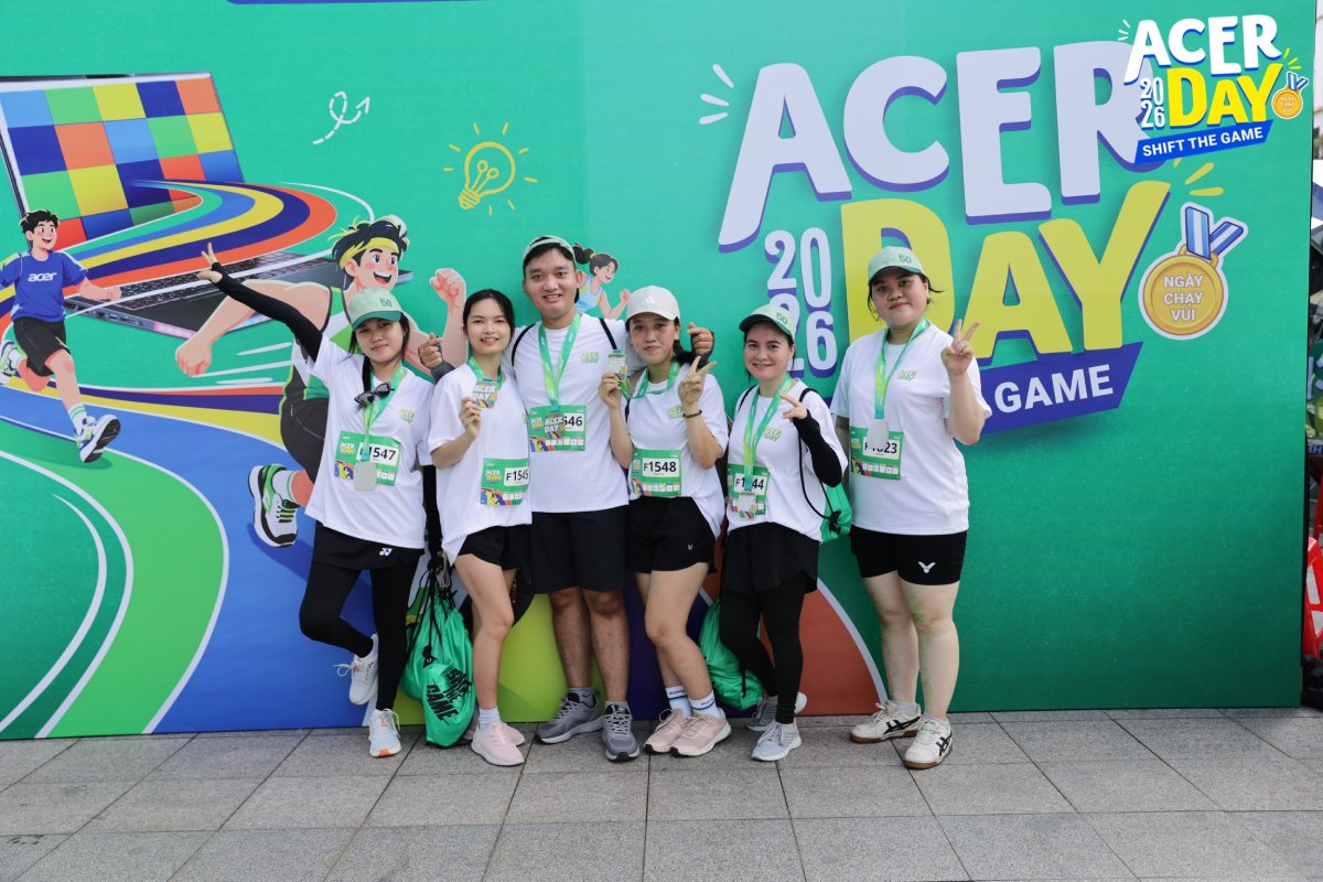 Acer Day Fun Run: Ngày hội chạy bộ công nghệ giữa lòng TP.HCM
