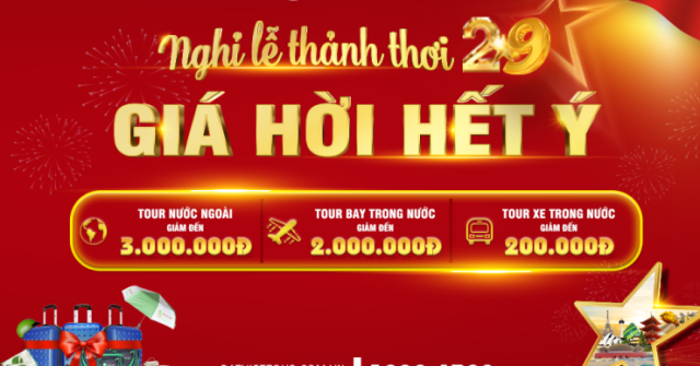 Cơ hội cuối cùng: tour du lịch giảm giá dịp lễ 2/9