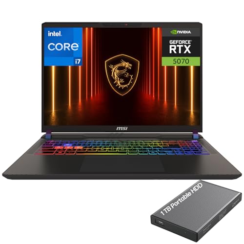 Laptop gaming MSI: Từ RTX 5050 giá rẻ đến RTX 5090 cao cấp