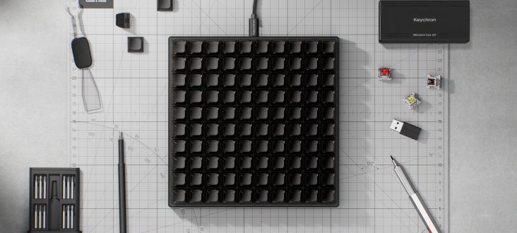 Keychron C100: macro pad 100 phím cho streamer và creator