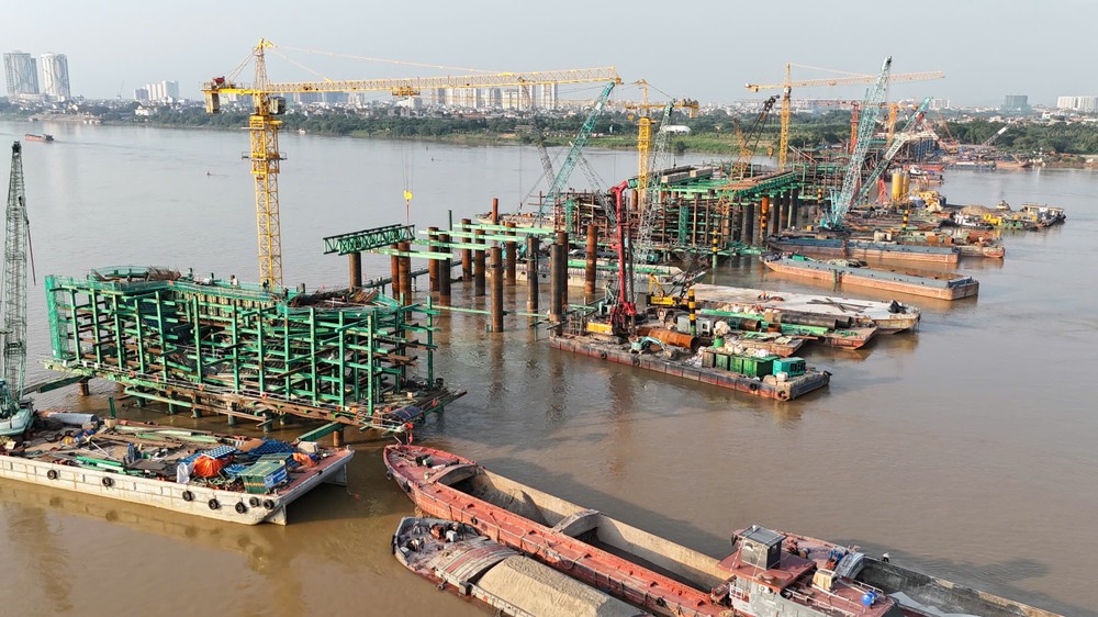 Cầu Hồng Hà và Trần Hưng Đạo: Hai nhịp cầu mới định hình giao thông sông Hồng