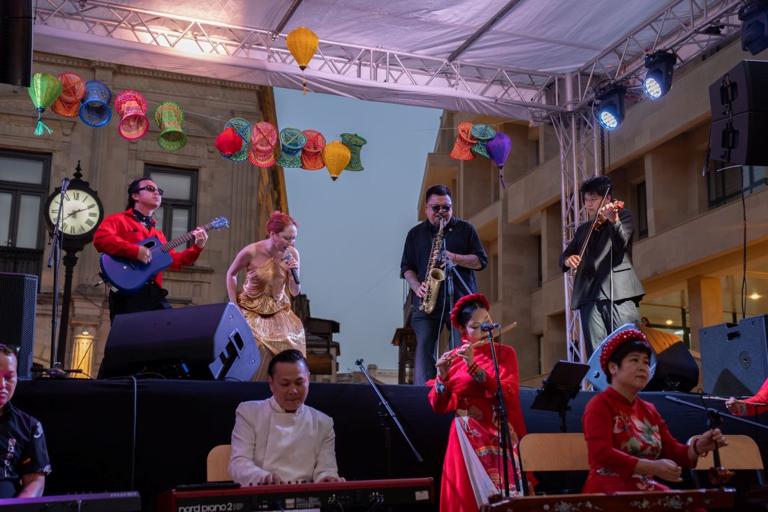 Nhạc cụ truyền thống Việt Nam tỏa sáng tại Gabala Fest: Khi đàn tính, đàn bầu và sáo trúc kể chuyện văn hóa trên sân khấu quốc tế