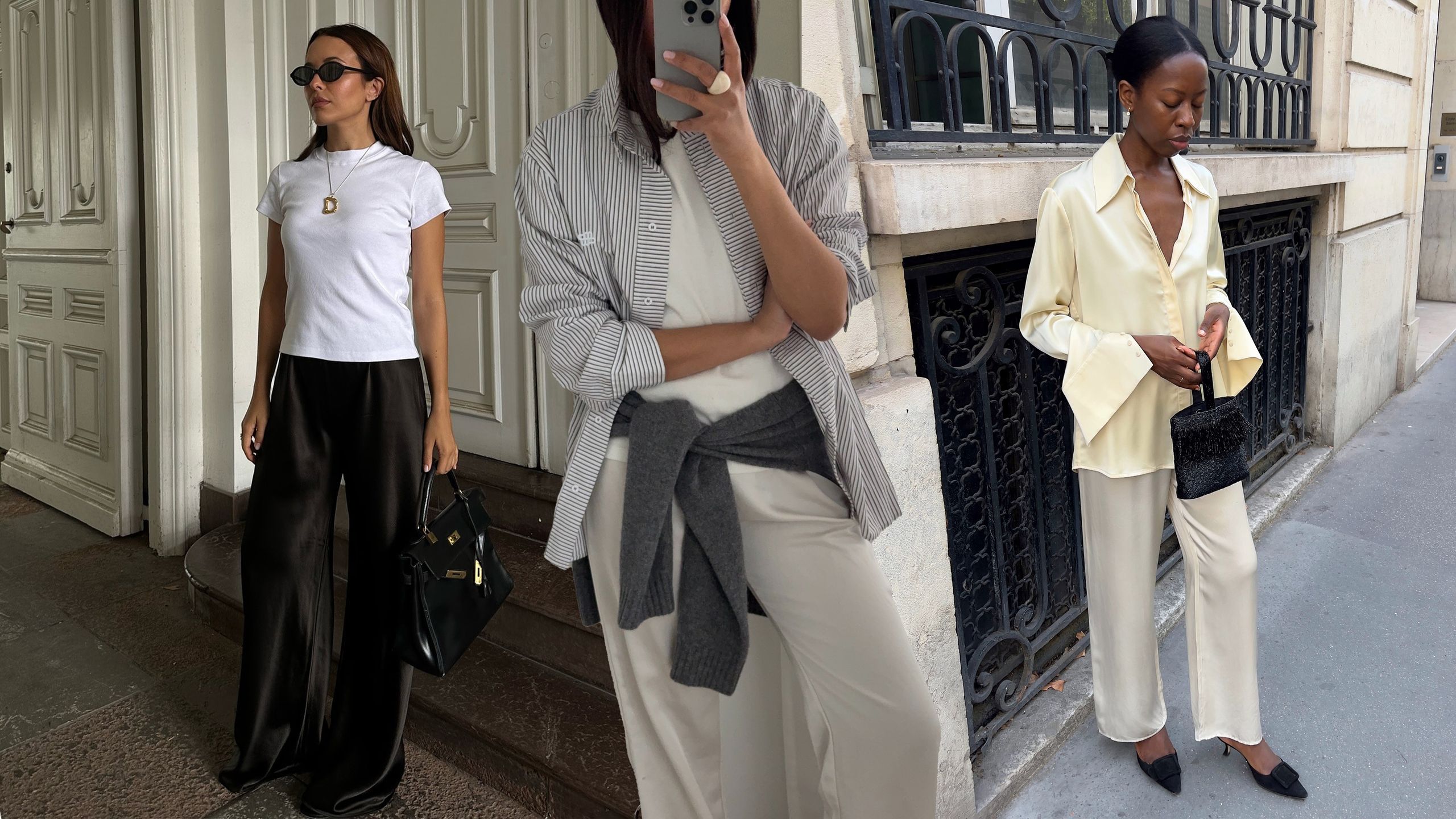 Dad Shirts, Lace, and Tailored Pants: An Elevated Autumn Wardrobe on Any Budget