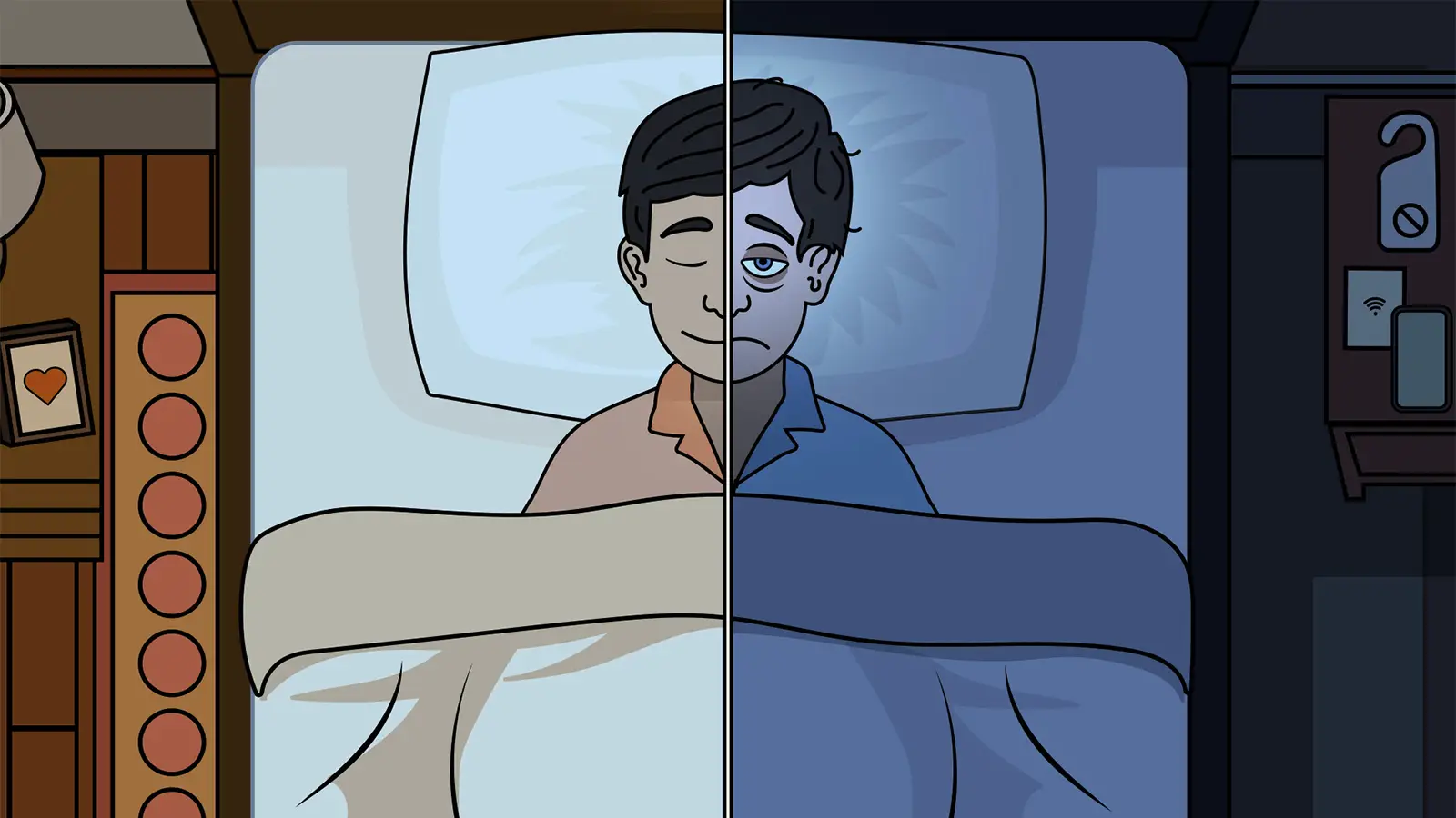 Why Your Brain Won't Let You Sleep in New Places