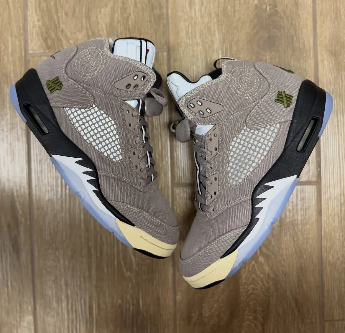 Undefeated and Air Jordan 5 Aim for Military Glory with ‘Moon Fossil’