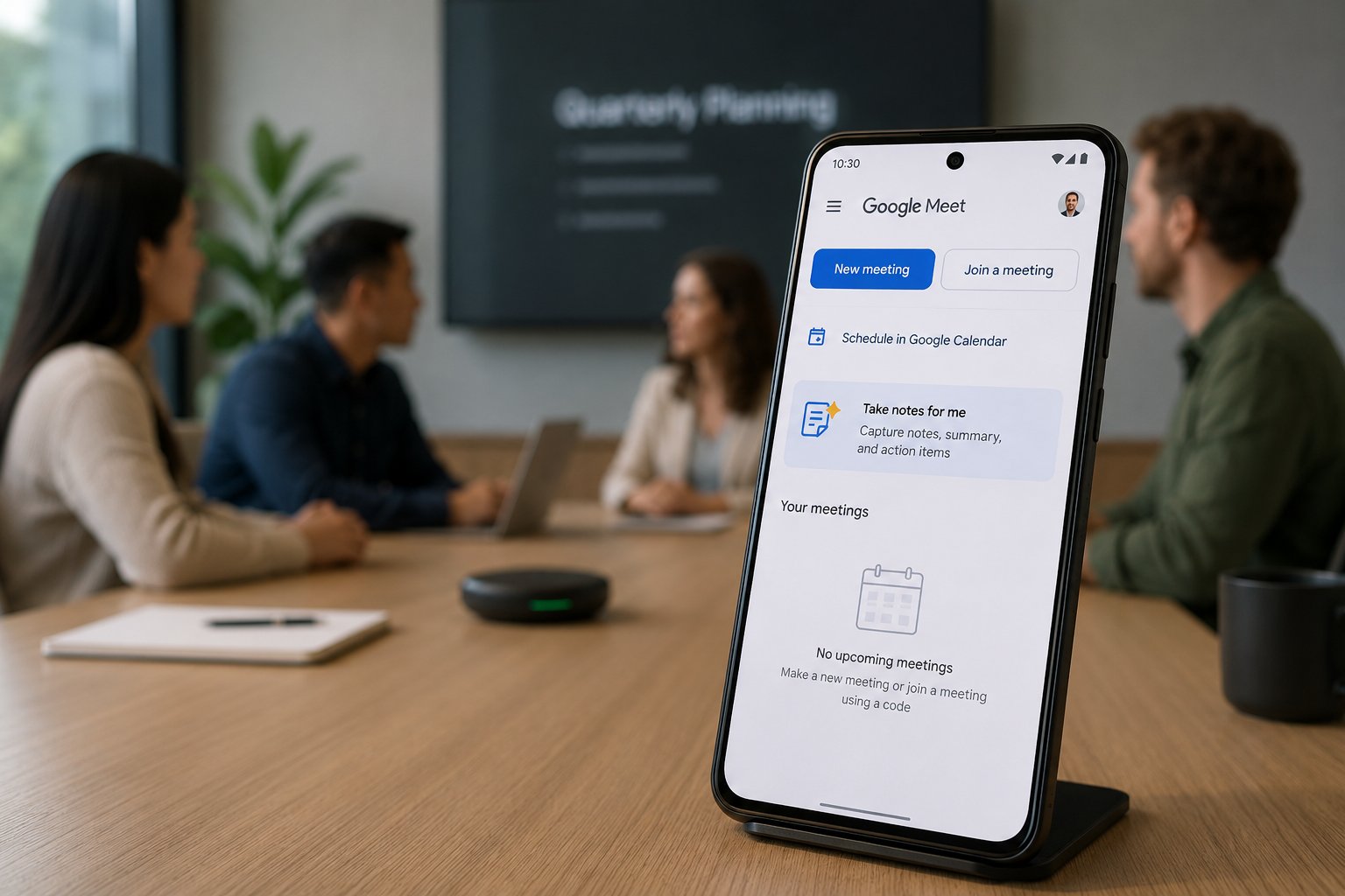 How to Use Google Meet’s Gemini for In‑Person Meeting Notes