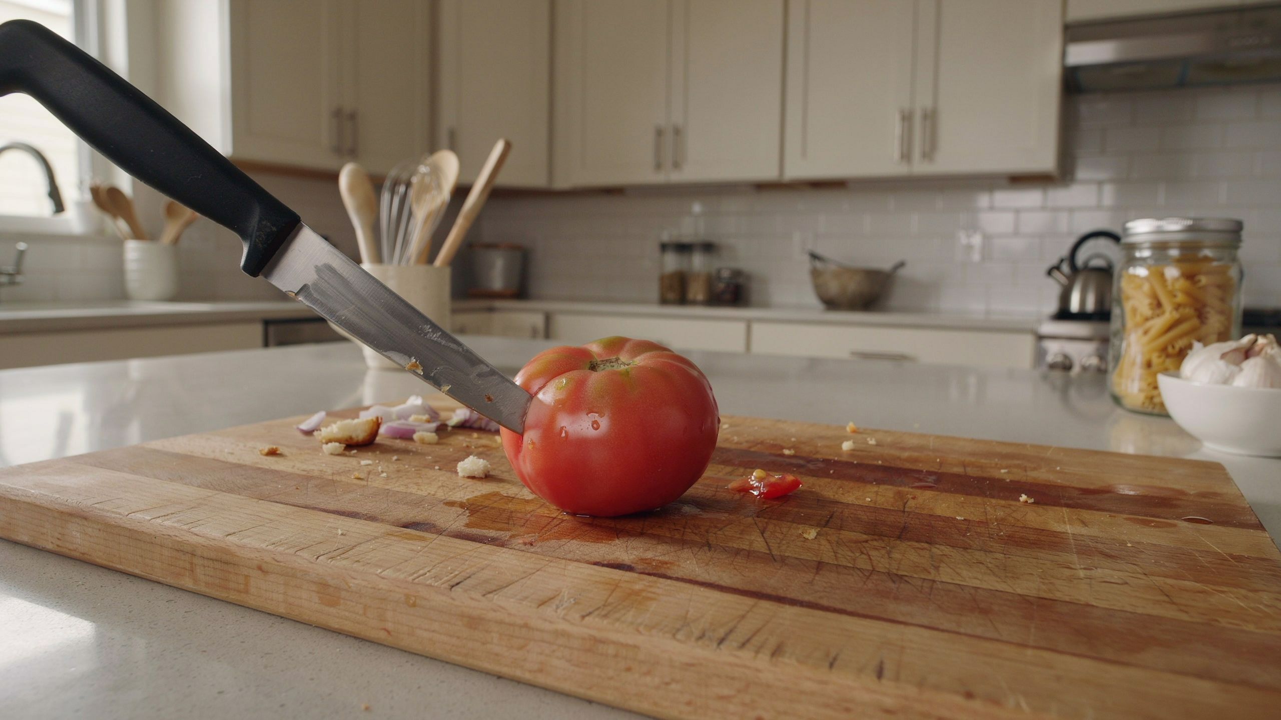 Why Your Knife Slips on Tomatoes and Onions—And the 30-Second Fix