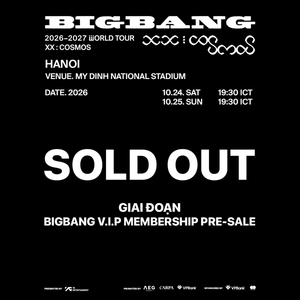 Thị trường vé BIGBANG Hà Nội: cơn sốt presale và cú hạ nhiệt vé sang tay