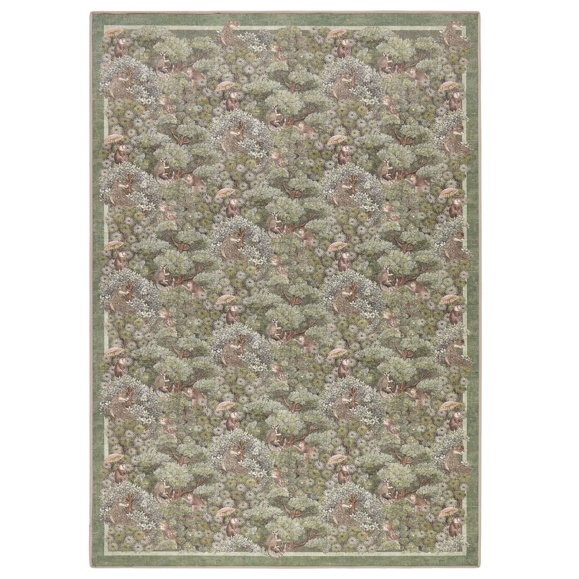 Historic Wallpaper Patterns Become Washable Heritage Rugs