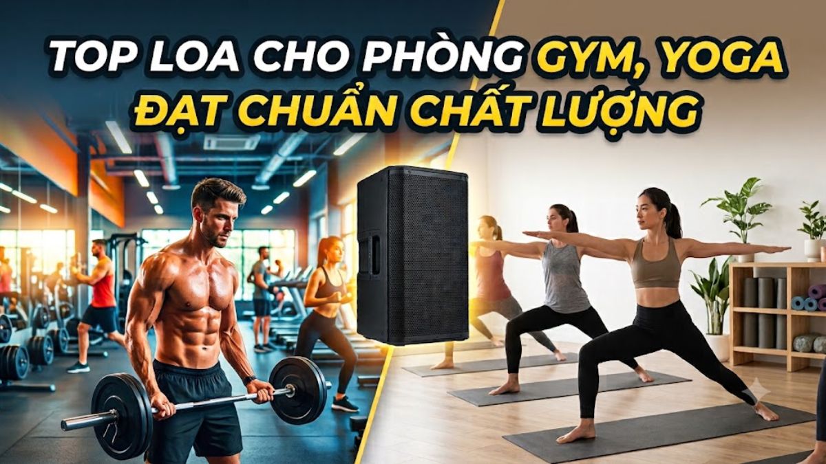 Tai nghe và loa phòng tập: chọn đúng để tập hiệu quả