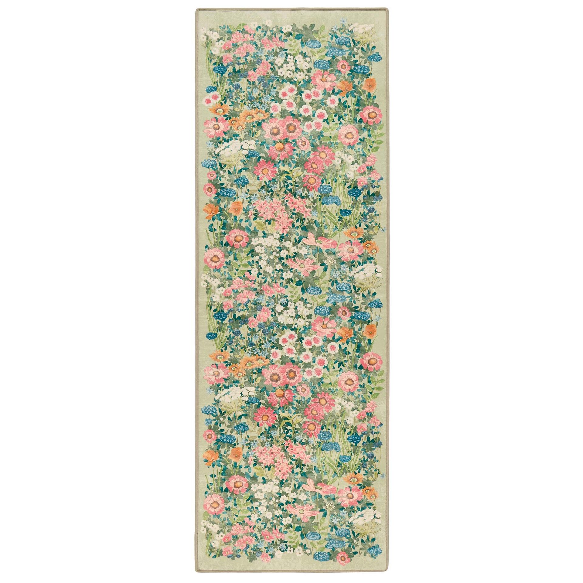 Historic Wallpaper Patterns Become Washable Heritage Rugs