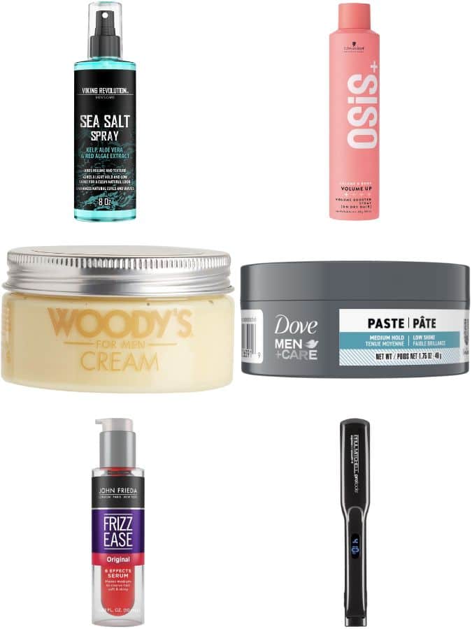 The Complete Product Guide for Thick, Wavy and Curly Men’s Hair