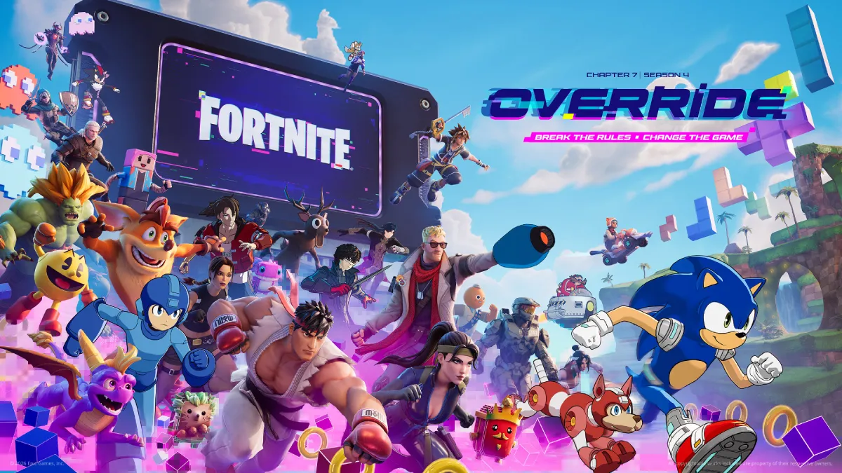 Fortnite Override: Every Crossover Skin in Chapter 7 Season 4