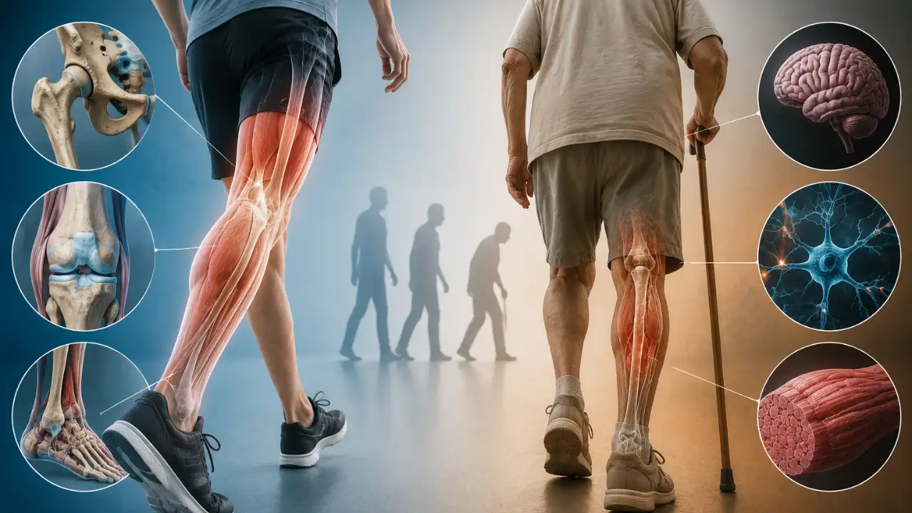 Why Your Ankles May Be Sabotaging Your Walking as You Age