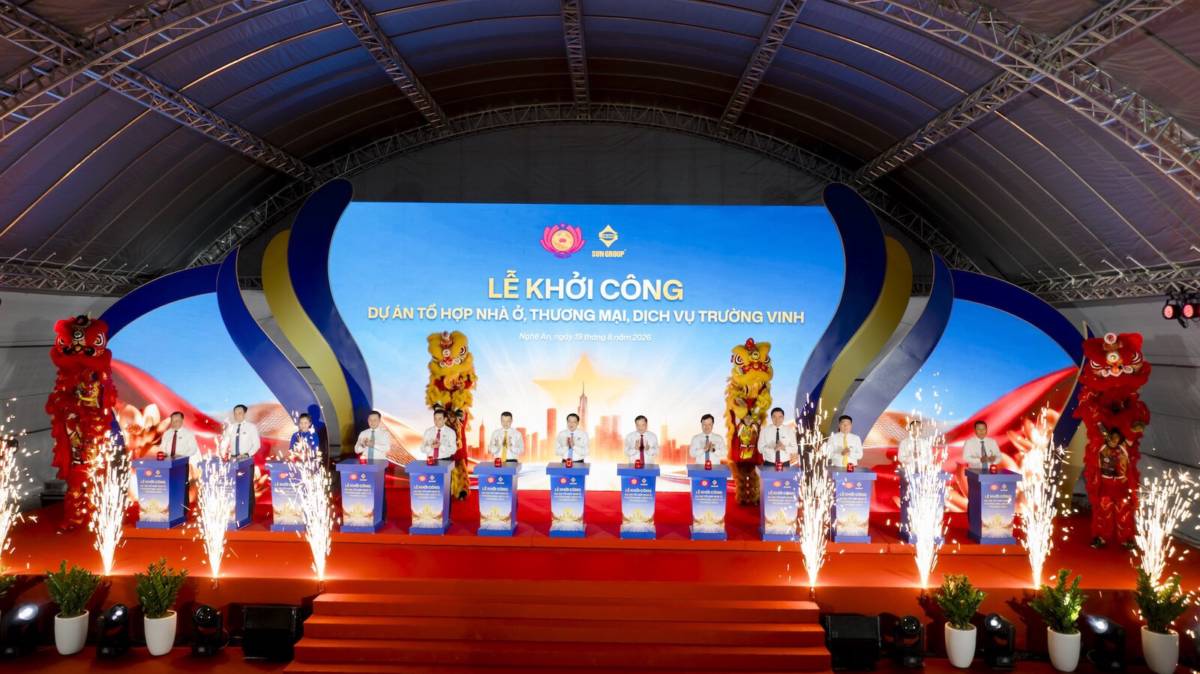 Sun Group Vinh: Tổ hợp 8.700 tỷ đồng và bước ngoặt đô thị Nghệ An
