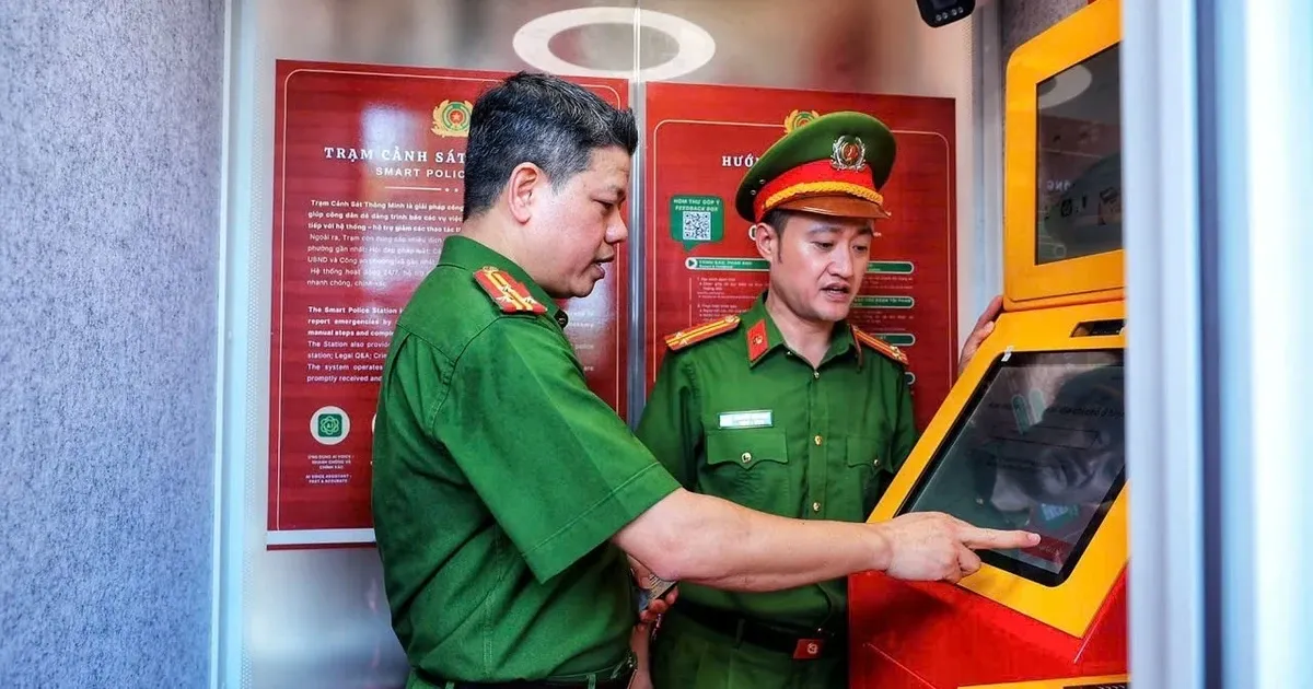 Kiosk Trạm Cảnh sát thông minh: công an ở ngay nơi bạn đứng