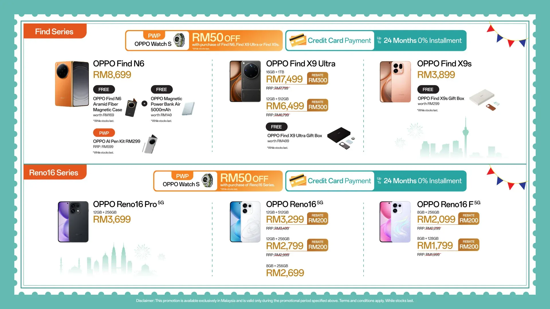 Rebat RM300 & Diskaun Ahli: Promosi Elektronik Ogos Patut Rebut
