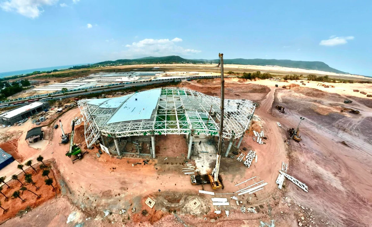 Nhà ga Phượng hoàng lửa Phú Quốc: Tham vọng mới của sân bay Phú Quốc T2
