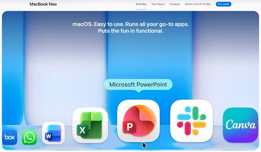 MacBook Neo giá 599 USD: Cú xoay chiến lược buộc thế giới Windows phải nhìn lại