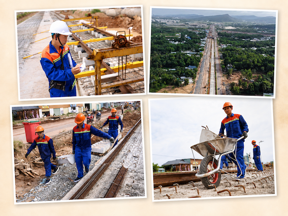 600 công nhân ba ca trên công trường đường sắt Phú Quốc