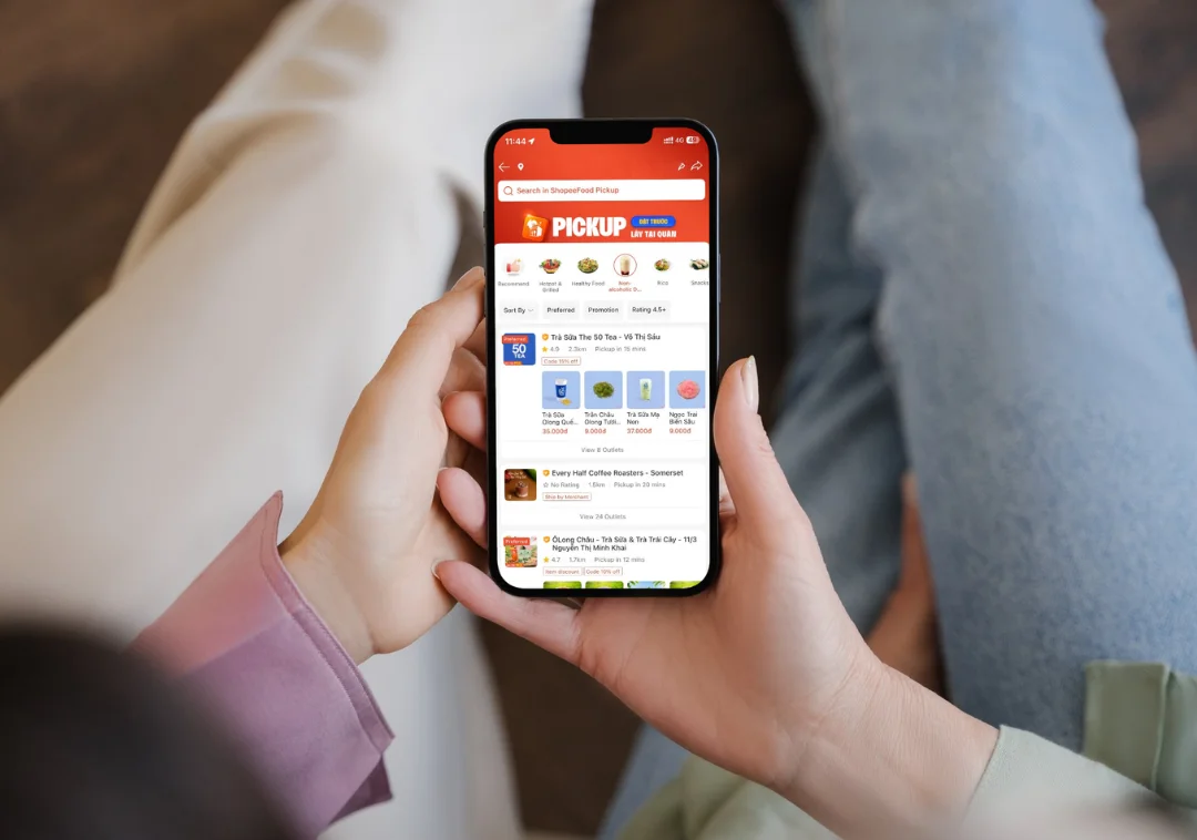 Đặt trước và lấy tại quán trên ShopeeFood: bí kíp tiết kiệm thời gian ăn trưa
