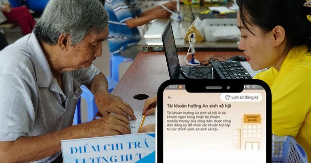 Người hưởng lương hưu cần cập nhật VNeID từ 28/9 để nhận qua ví điện tử