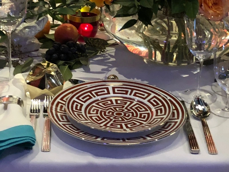 Layered Dinnerware and Hand-Painted Details Are Redefining the Modern Tablescape