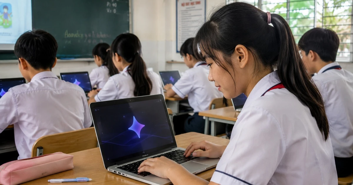 Google Classroom AI và Gemini cho học sinh tiểu học