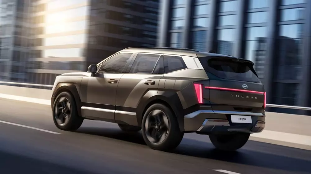 Hyundai Tucson thế hệ 5: Thiết kế vuông vức thách thức Toyota RAV4