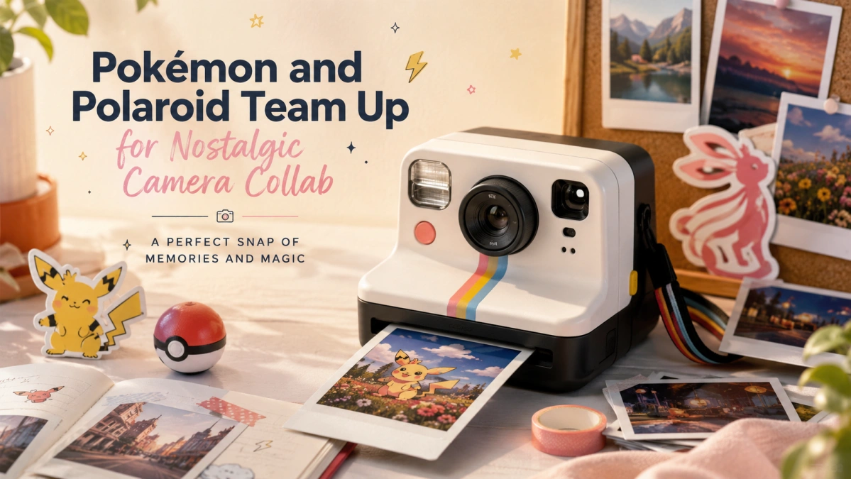 Pokémon x Polaroid Instant Cameras Turn Nostalgia Into Something You Can Hold