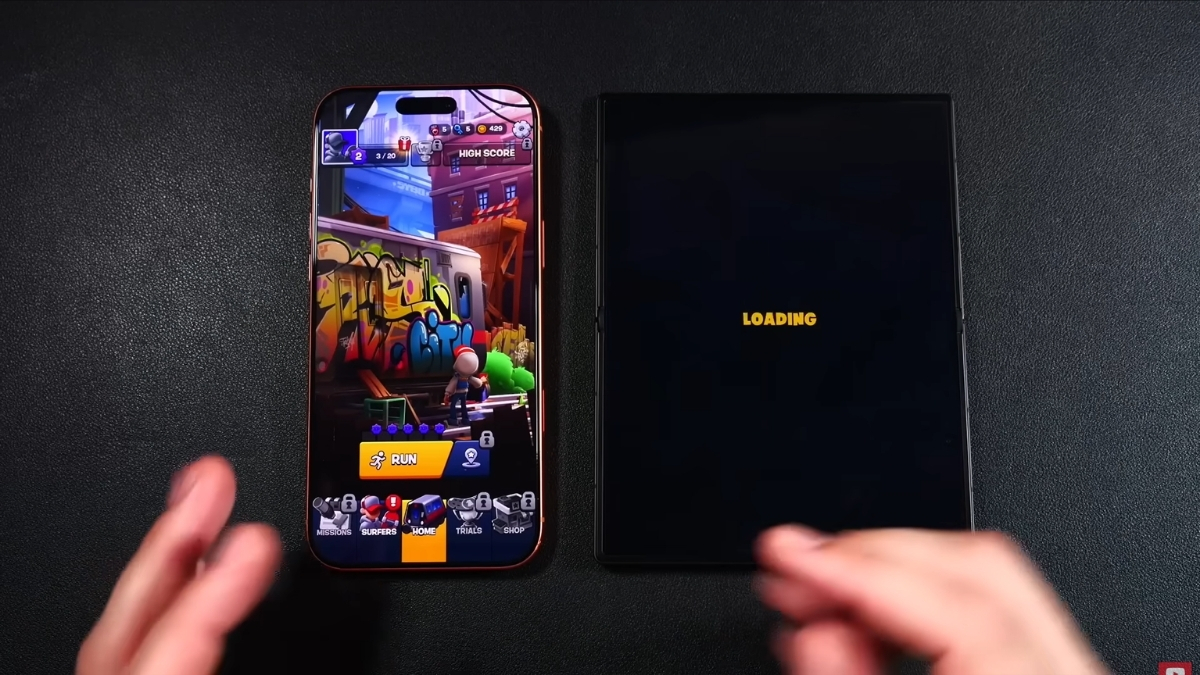 Galaxy Z Fold8 đọ tốc độ với iPhone 17 Pro Max và S26 Ultra
