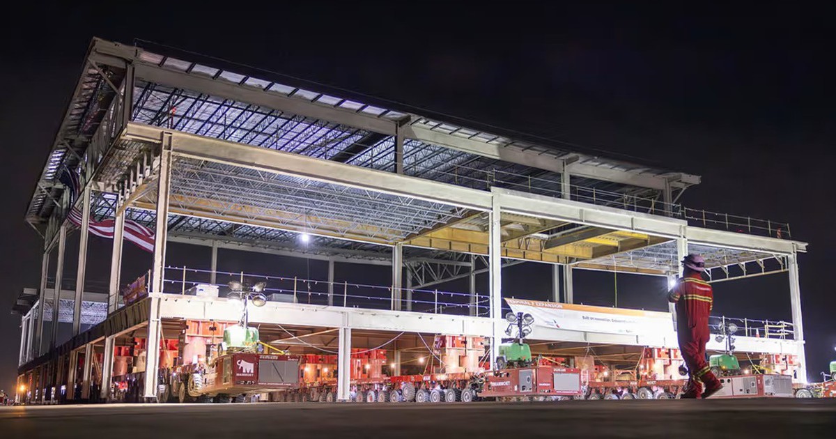 Sân bay Mỹ hiện đại đang tái định nghĩa xây dựng bằng mô-đun và logistics